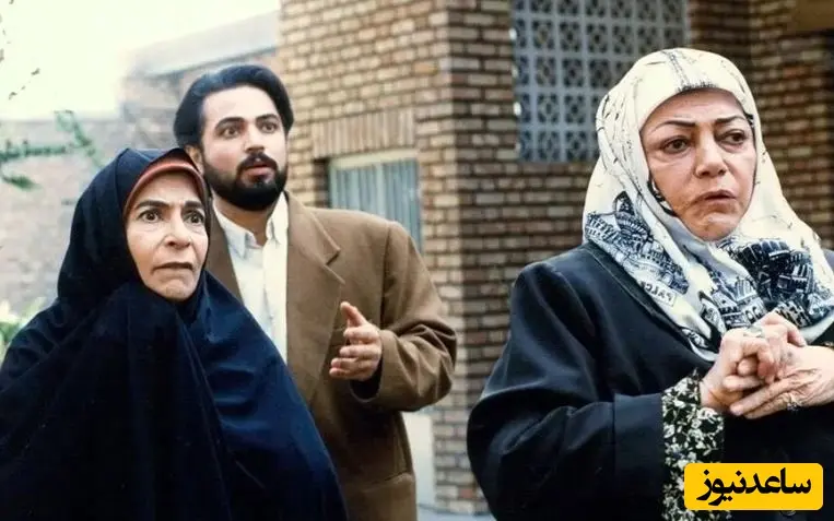 حسن جوهرچی در کنار حمیده خیرآبادی