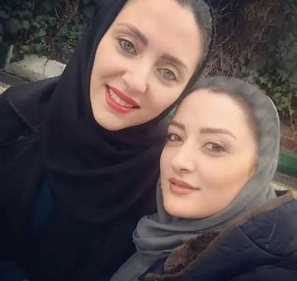 "خانم بازیگر ایرانی" با رونمایی از چهره خواهرش همه را شوکه کرد/ عکس