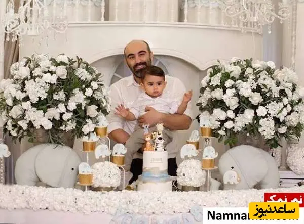 محسن تنابنده و پسرش نامی