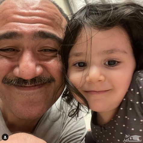 مهران غفوریان و دخترش