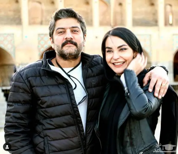 مهدیه نساج و همسرش