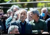 مراسم تشییع و تدفین پیکر زنده یاد کیومرث پوراحمد