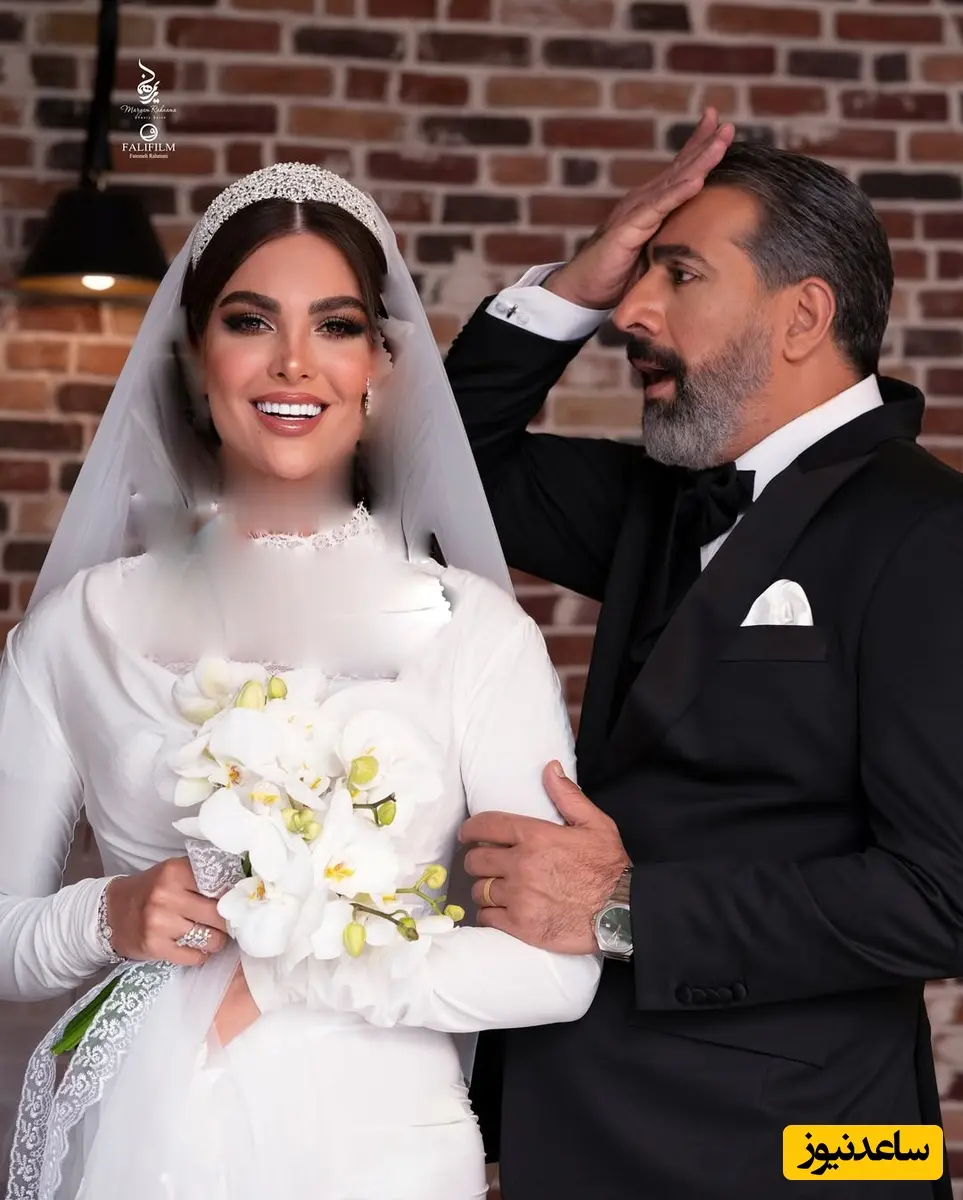 محمد نادری و همسرش