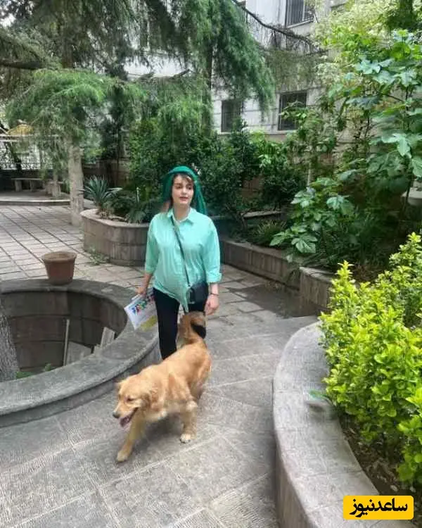 تصویر 3 - استایل نیلوفر پارسا در بارداری