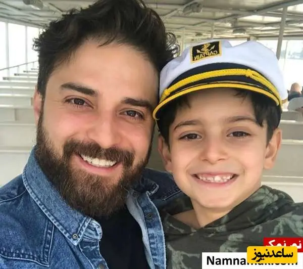 بابک جهانبخش و پسرش آرتا