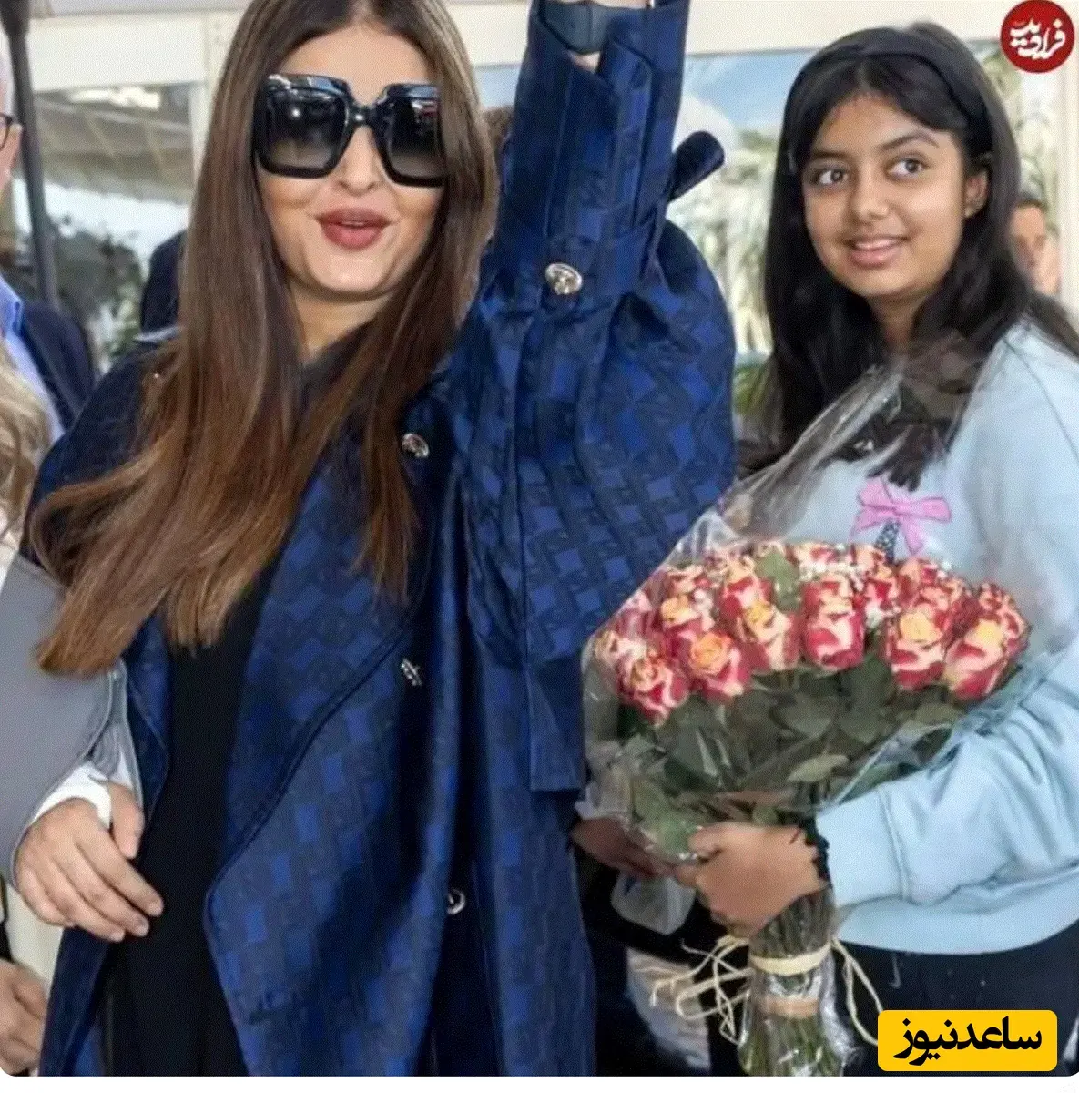 آیشواریا و دخترش