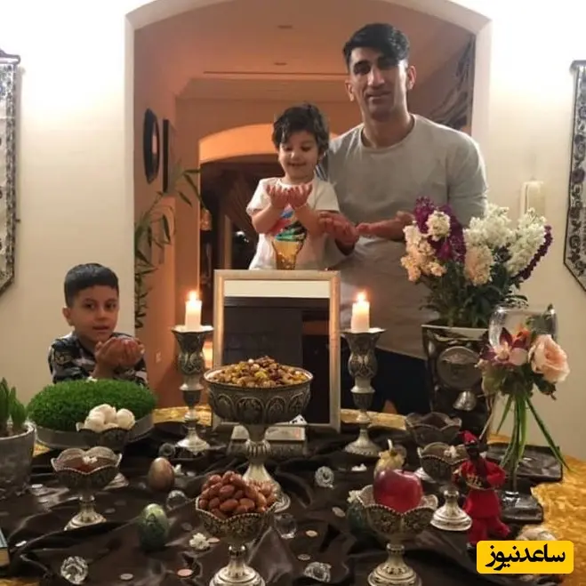 چیدمان منزل علیرضا بیرانوند