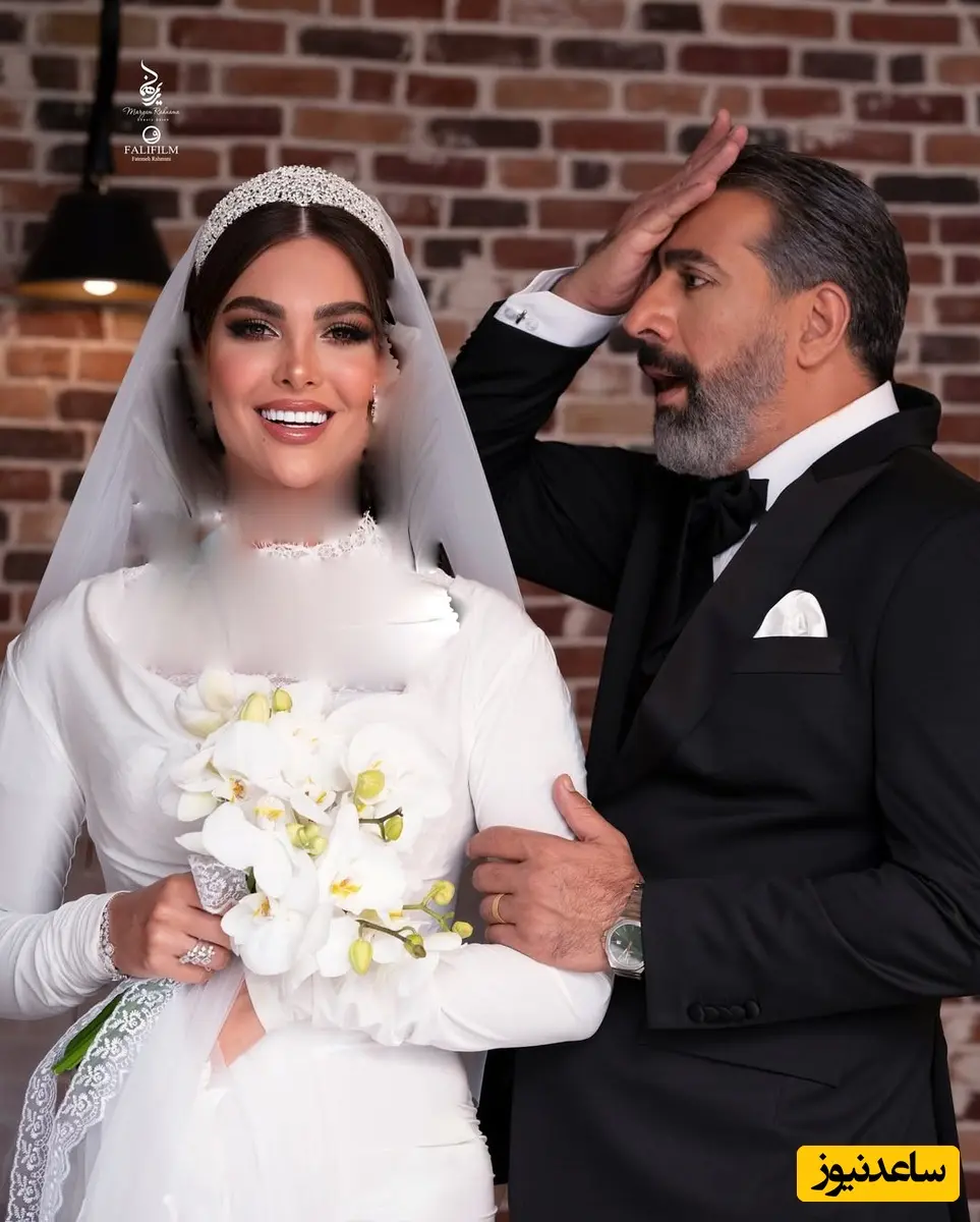 محمد نادری و همسرش، الناز