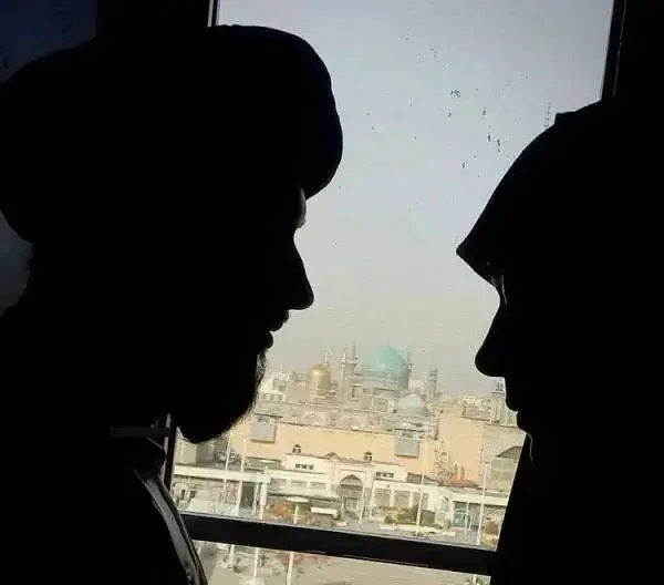 الهام چرخنده و شوهرش