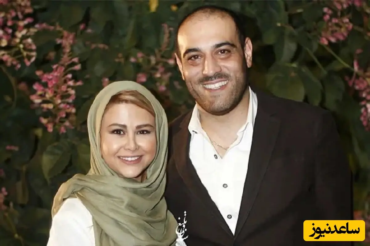 امیریل ارجمند و همسرش