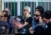 مراسم تشییع و تدفین پیکر زنده یاد کیومرث پوراحمد