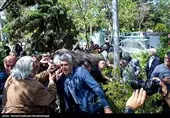 مراسم تشییع و تدفین پیکر زنده یاد کیومرث پوراحمد