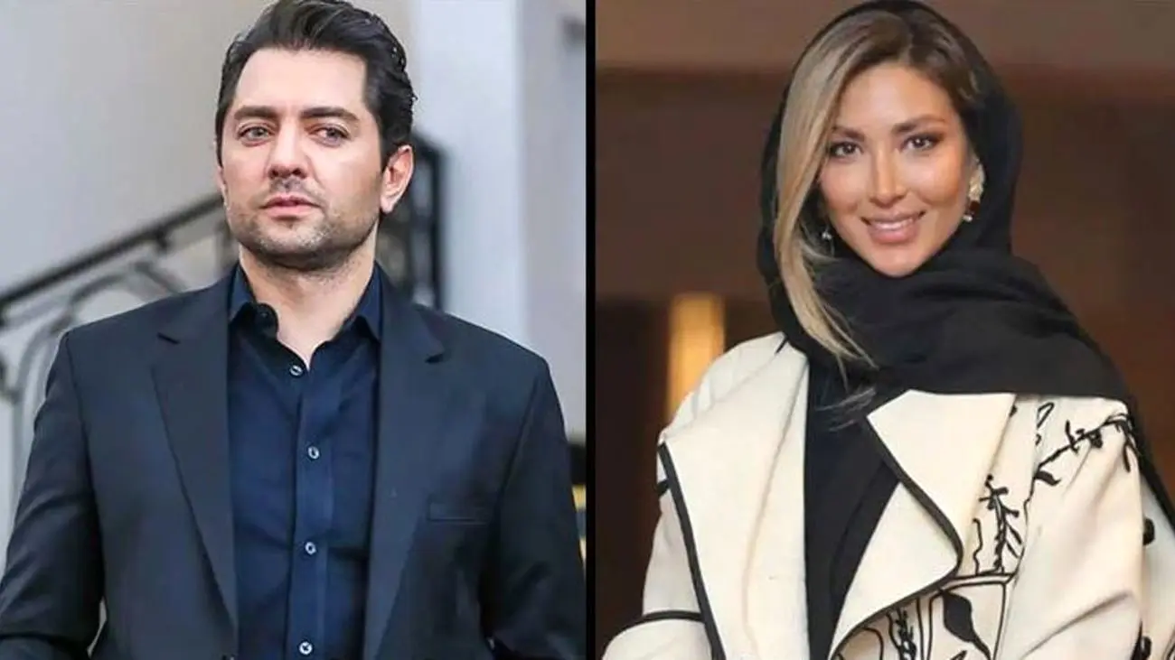 عکس های حاشیه ساز از همسر بهرام رادان / مینا مدل شب عید شد !
