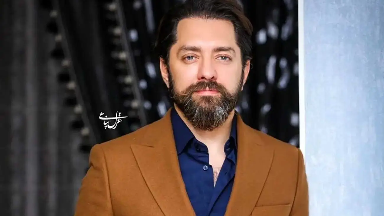 رونمایی فوق جذاب از چهره دخترکش بهرام رادان / واقعا جنتلمن و خوشتیپه !