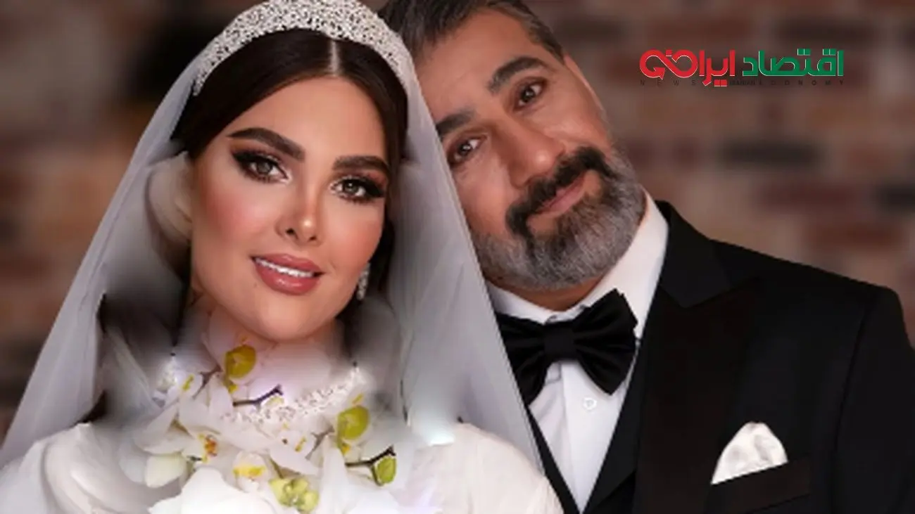 عروسی رویایی محمد نادری و همسرش الناز؛ عکس‌هایی که دل‌ها را برد!