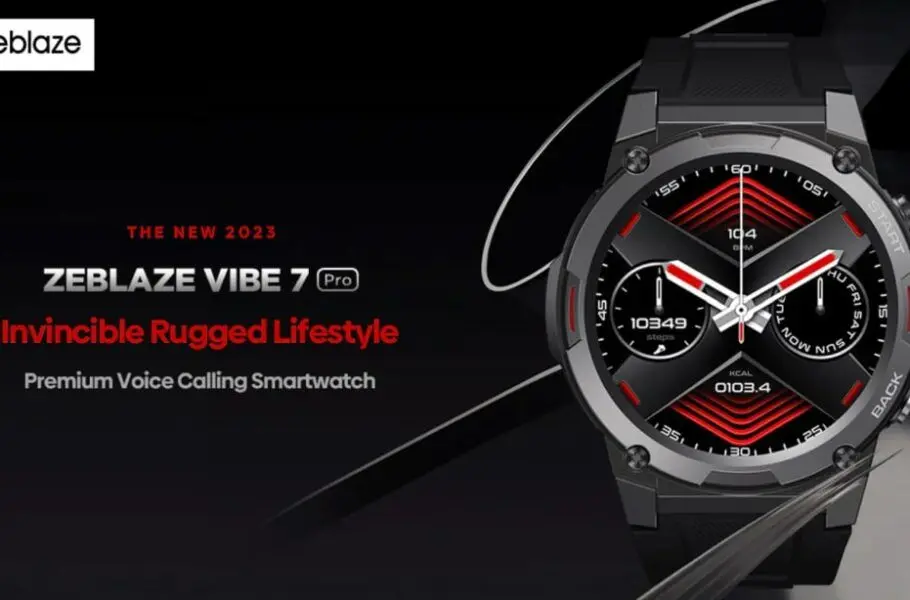ساعت هوشمند Zeblaze Vibe 7 Pro با عمر باتری 30روزه معرفی شد