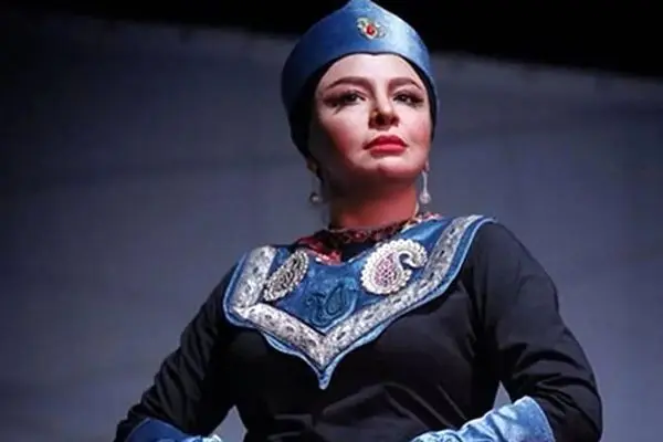 عکس خیلی ترسناک از چهره مه لقا باقری / ببینید سکته می کنید !