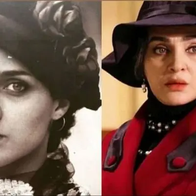 تصویری احساسی از رویا نونهالی و همسرش که سن‌شان را به چالش کشید!