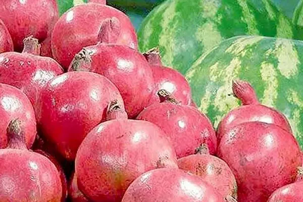 قیمت انار و هندوانه شب یلدا در میادین میوه و تره بار اعلام شد  