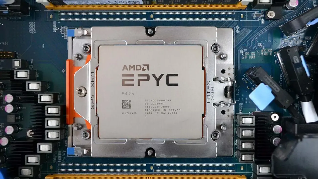 پردازنده AMD EPYC 9654 Genoa، سریعترین پردازنده PassMark