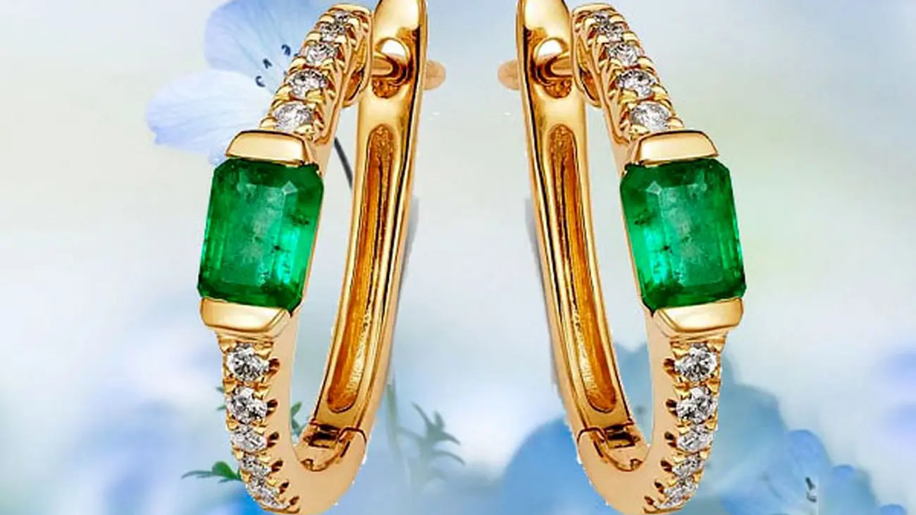 گوشواره ای شیک برای خانم هایی با صورت مربعی شکل + عکس