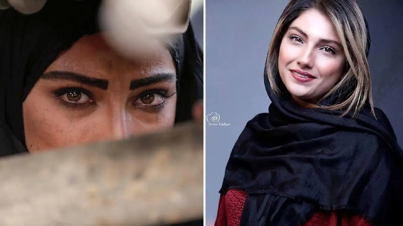 عکس های بعید از خانم بازیگر سریال نجلا در دنیای مدلینگ !