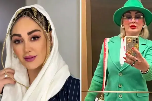 عکس خیره‌کننده از حلقه‌های ازدواج لاکچری الهام حمیدی و همسرش!