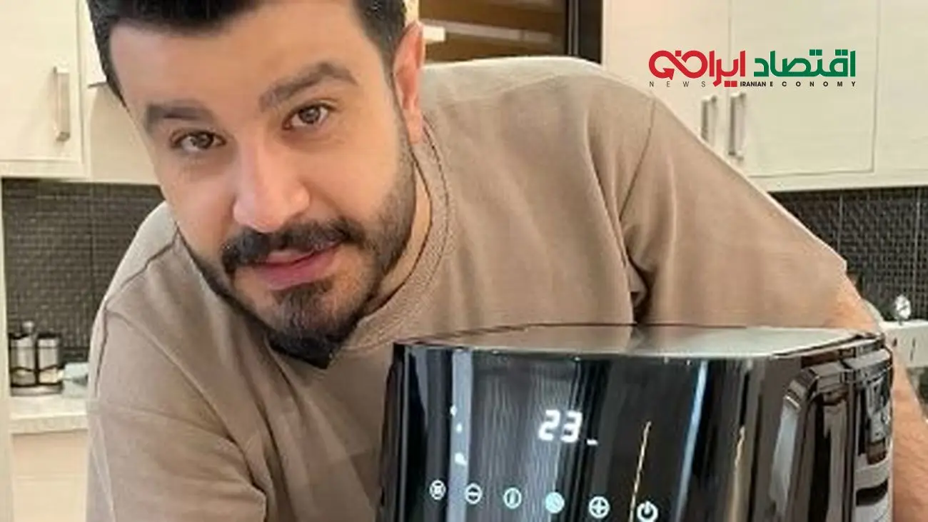 سفر به آشپزخانه شیک پیمان طالبی؛ از کابینت‌های رنگارنگ تا کافه‌بار اختصاصی!