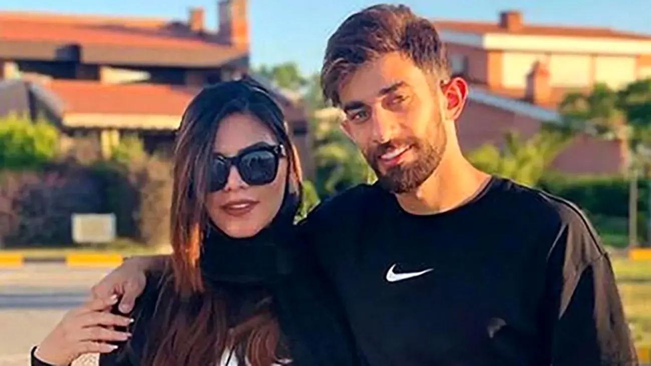 عکس منشوری یاسمین زن علی قلیزاده با شورت ورزشی / آبروی شوهرش را برد!