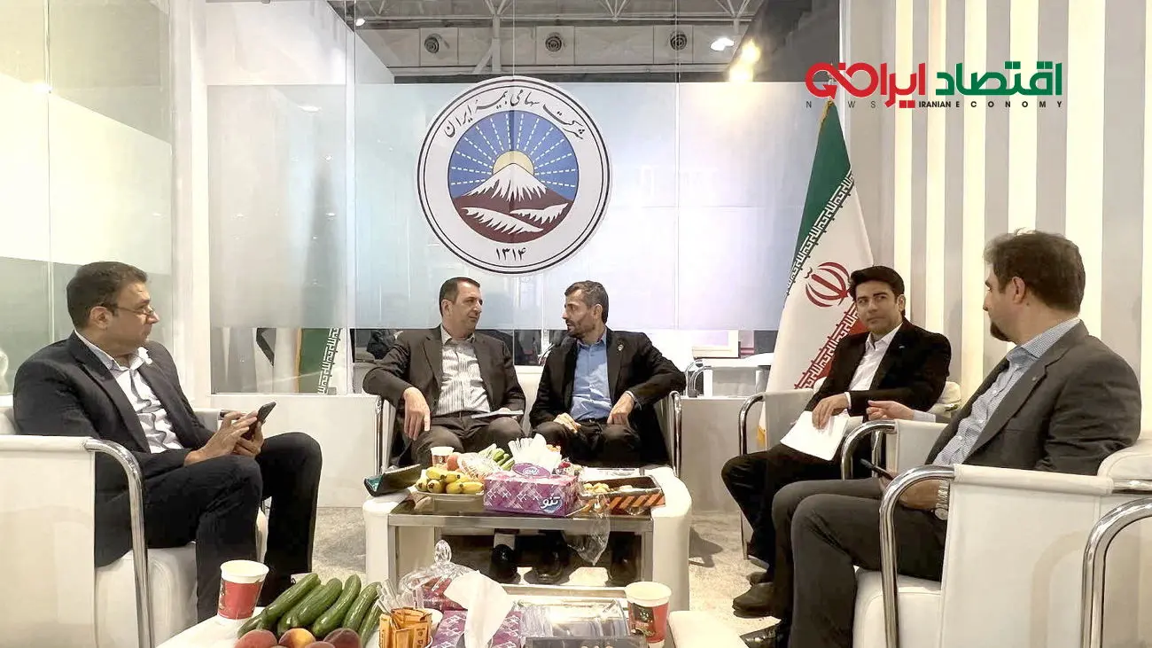 بازدید رئیس هیأت مدیره و سرپرست بیمه اتکایی امین از نمایشگاه بین المللی صنعت مالی
