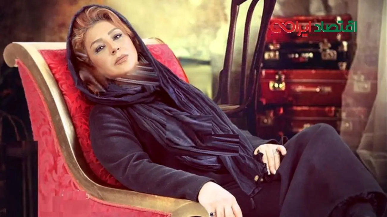 دکوراسیون رویایی نسرین مقانلو با مبلمان سلطنتی و لوسترهای خیره‌کننده!