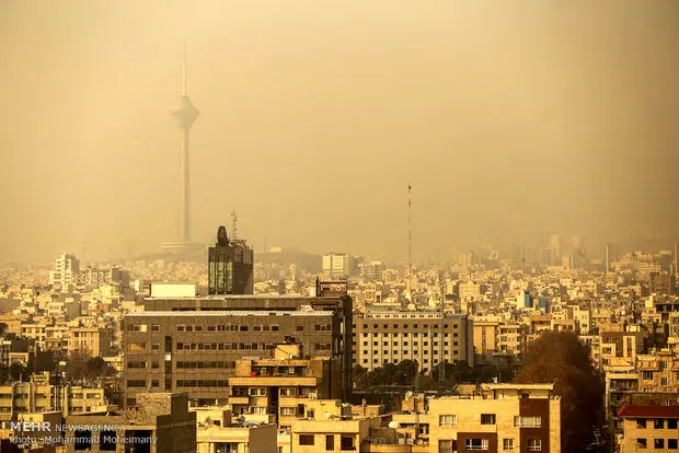 پیشبینی افزایش آلودگی هوای تهران از یکشنبه تا سهشنبه