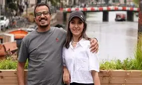 جشن تولد باشکوه بازیگر محبوب ایرانی در هلند +عکس