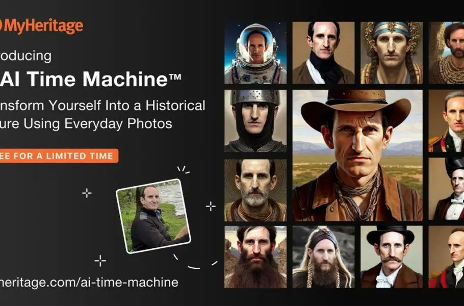 سفر در زمان با ابزار هوش مصنوعی AI Time Machine؛ عکستان را در دورههای تاریخی مختلف ببینید