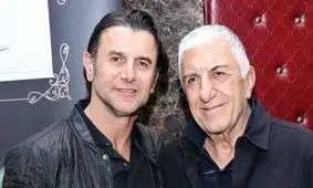 تصاویر خاص حضور امین حیایی، مهراوه شریفی‌نیا و دیگر هنرمندان در مراسم یادبود همایون ارشادی