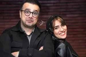 شعبده بازی عجیب سپند امیرسلیمانی با یک لیوان پلاستیکی؛ همسرش شوکه شد! + فیلم