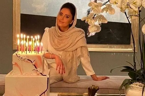 تصاویری از خانه مجلل الناز شاکردوست؛ شکوه فرش ایرانی و لوسترهای بلوری