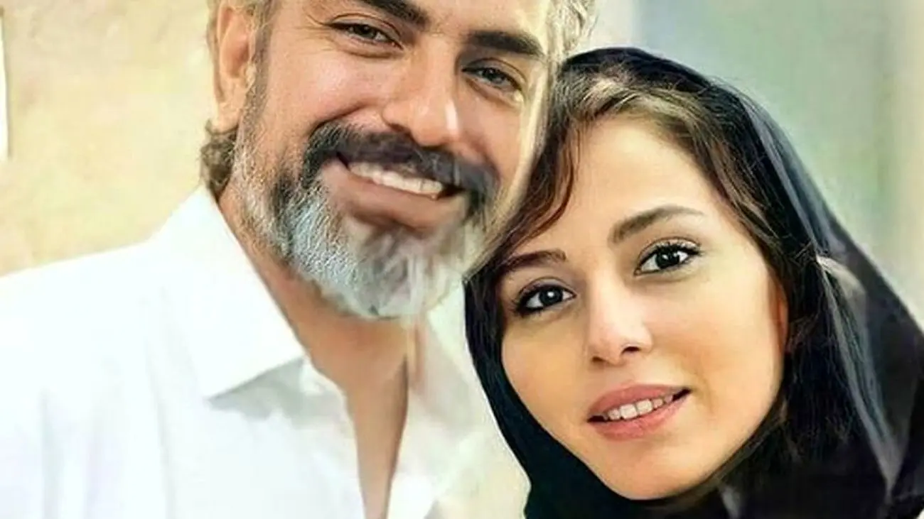 عکس عاشقانه مهدی پاکدل با زن دومش / بهنوش حسودی کرد !