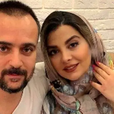 عاشقانه احمد مهران‌فر و مونا فائزپور؛ ارسطو و همسر جذابش در قاب عشق!
