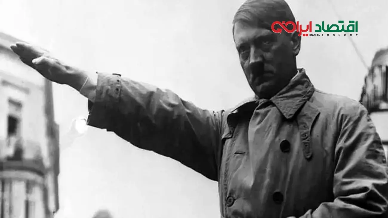 تصویری متفاوت از آدولف هیتلر در سال ۱۲۹۵ با سبیلی خاص