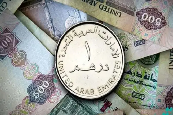 قیمت درهم امارات امروز ۱دی ۱۴۰۳