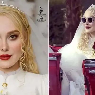 جشن عروسی مجلل آرام جعفری و بابک انصاری به همراه آرزوی خوشبختی بازیگران معروف