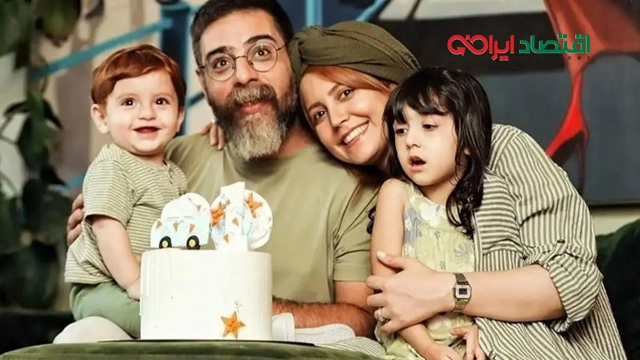 پسر شبنم قربانی با نگاه کیوت و دلبرانه