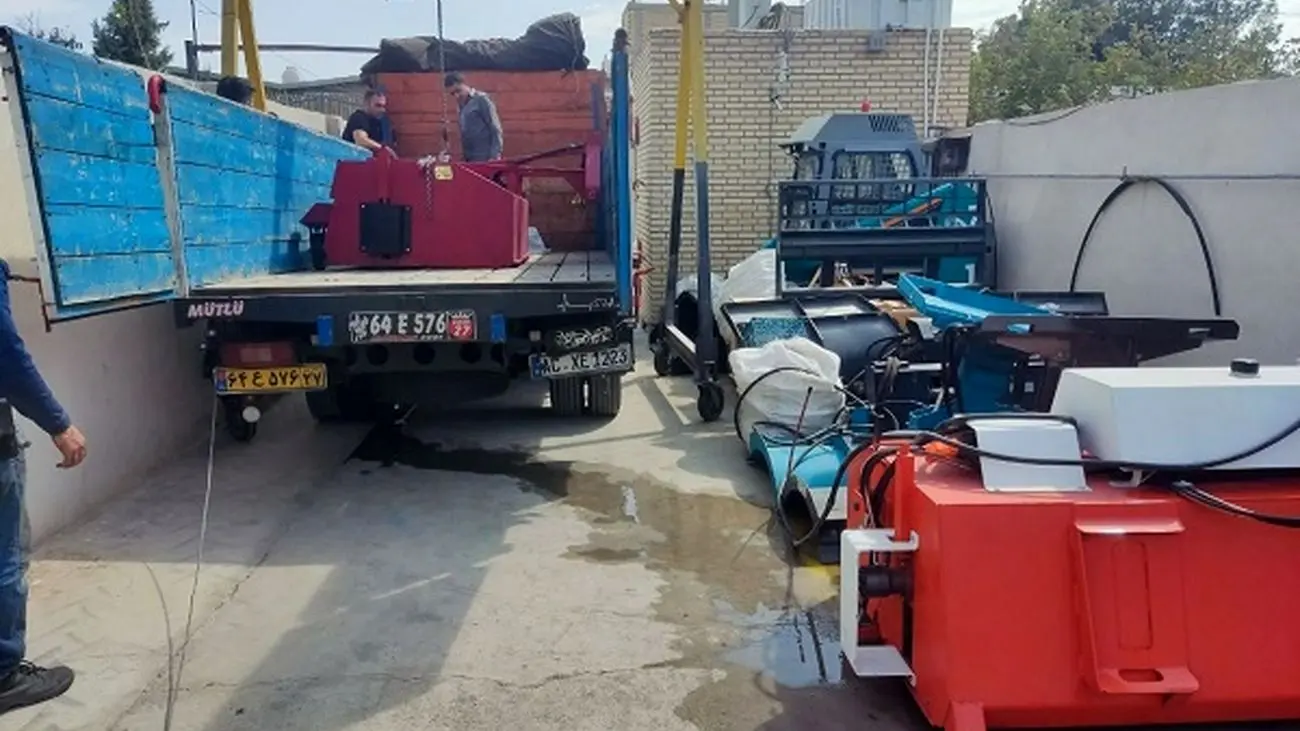 جارو پشت بند تراکتوری عرض 190 ساخت ایران بابکت