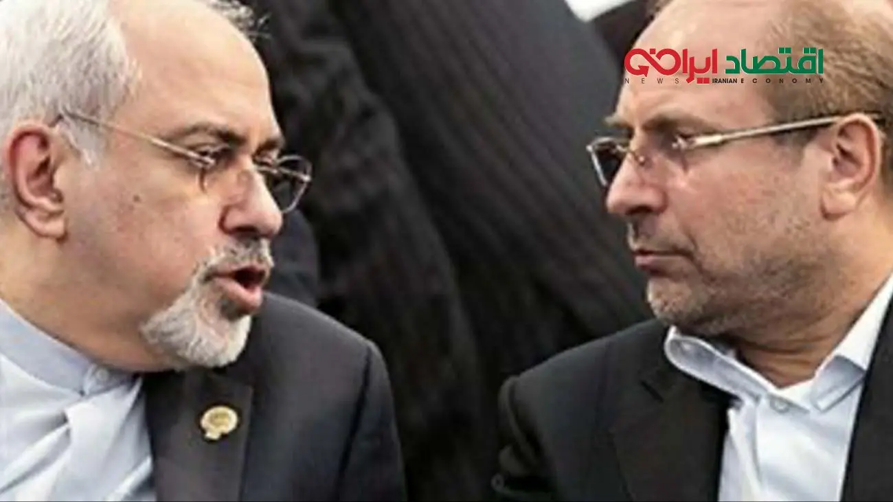 انتقاد شدید قالیباف از ظریف و روحانی در صحن علنی مجلس!
