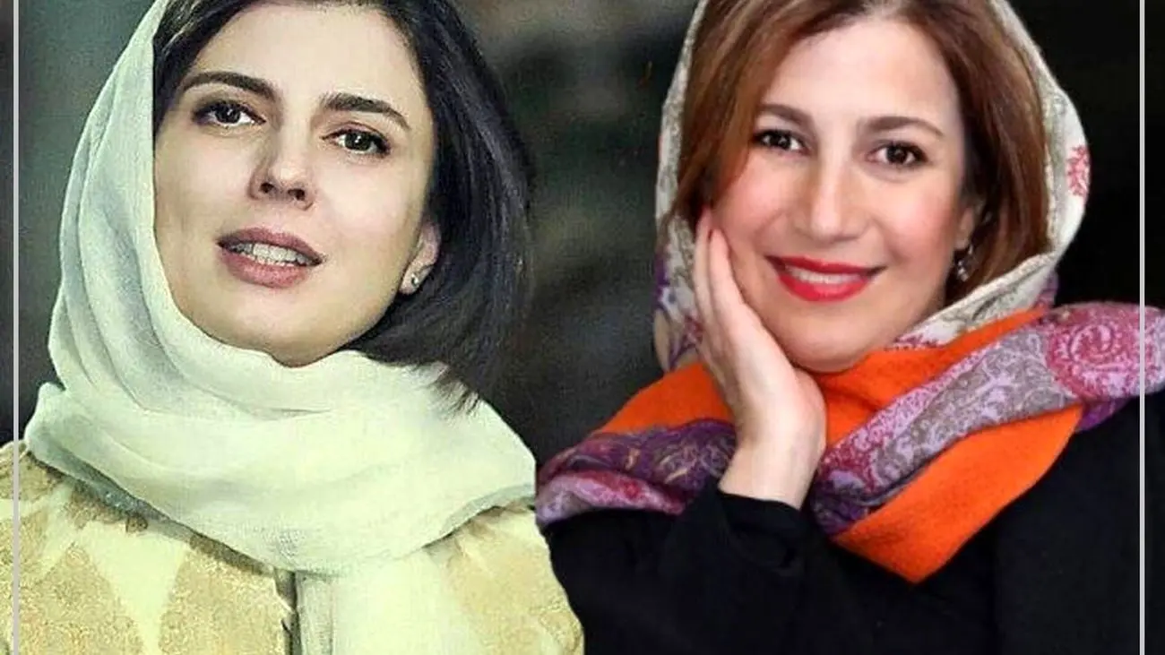 عکس زیرخاکی از 2 خانم بازیگر سرشناس ایرانی / لیلا و لیلی در کودکی !