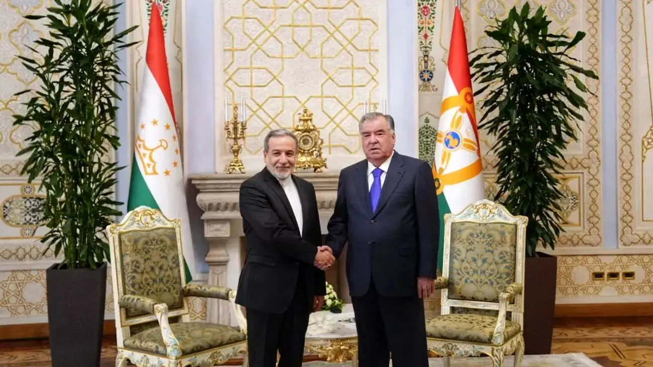 دیدار وزیر امور خارجه با رئیسجمهور تاجیکستان
