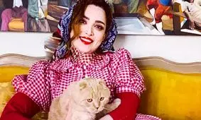 چیدمان باورنکردنی خانه مجردی بهنوش طباطبایی؛ از دکورهای هنری تا بالکن رؤیایی! + فیلم