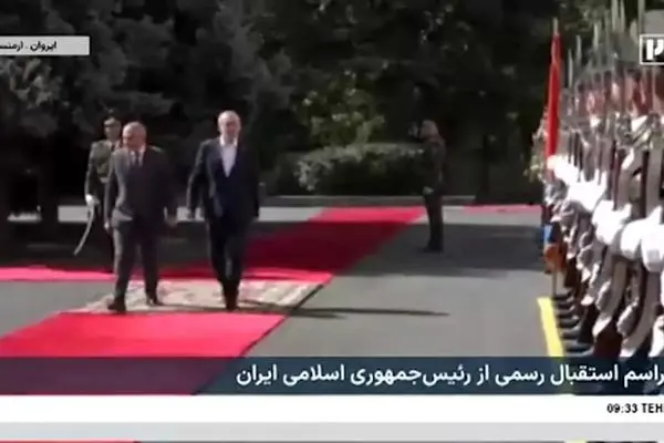 نخست وزیر ارمنستان به طور رسمی از رئیس جمهور پزشکیان استقبال کرد