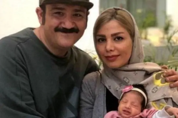 لحظه تولد دختر مهران غفوریان؛ ویدیویی که دل همه را برد!